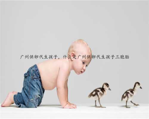 广州供卵代生孩子，什么是广州供卵代生孩子三胞胎