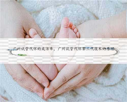 广州试管代怀的成活率，广州试管代怀第三代技术的原理