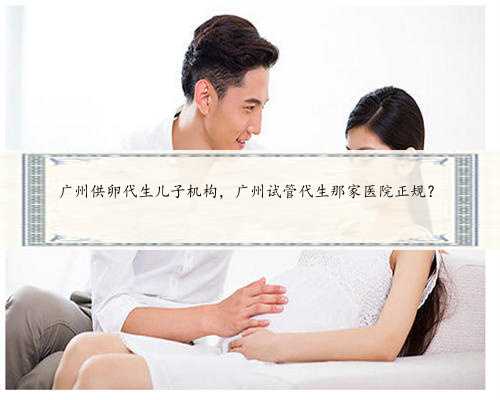 广州供卵代生儿子机构，广州试管代生那家医院正规？