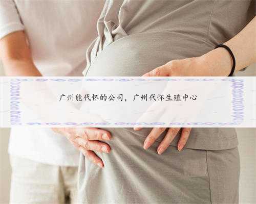 <b>广州能代怀的公司，广州代怀生殖中心</b>
